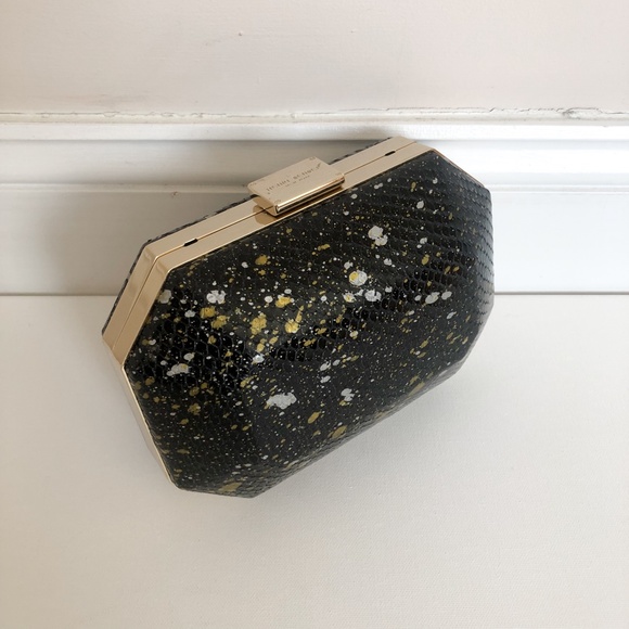 [Henri Bendel] Splatter Print Minaudière - Picture 2 of 4